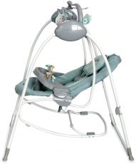 Електричні гойдалки 2 в 1 Lorelli TANGO Frosty Green STARS